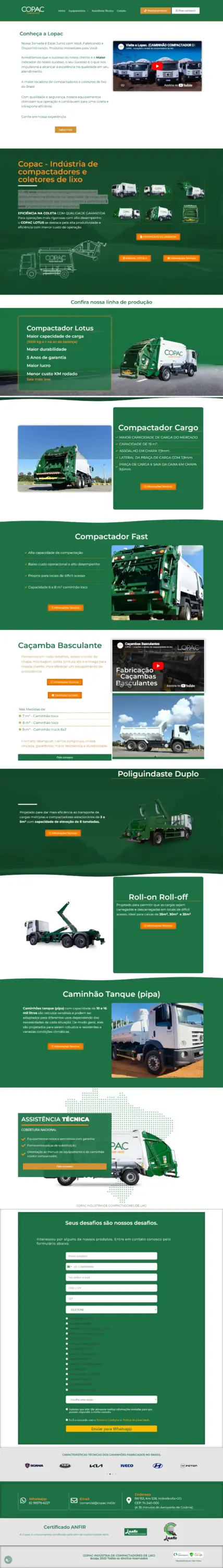 Copac – Indústria de compactadores e coletores de lixo