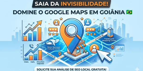 Como aparecer no topo do Google Maps em Goiânia
